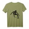 Skaten - Umrisse in Aktion für Skateboarder Skater T-Shirt – Coole Skatekultur & Geschenk für Skateboard-Fans