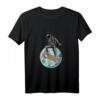 Skateboarder Astronaut T-Shirt – Lustiges Skater Design mit Weltraum-Motiv für Freizeit, Sommer & Urlaub