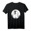 Flying Skateboard Over The Moon Shirt für Jungen und Herren – Lustiges Skateboard Motiv, perfekt für Kids, Erwachsene & Fanparodien