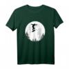 Flying Skateboard Over The Moon Shirt für Jungen und Herren – Lustiges Skateboard Motiv, perfekt für Kids, Erwachsene & Fanparodien