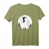 Flying Skateboard Over The Moon Shirt für Jungen und Herren – Lustiges Skateboard Motiv, perfekt für Kids, Erwachsene & Fanparodien