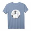 Flying Skateboard Over The Moon Shirt für Jungen und Herren – Lustiges Skateboard Motiv, perfekt für Kids, Erwachsene & Fanparodien