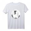 Flying Skateboard Over The Moon Shirt für Jungen und Herren – Lustiges Skateboard Motiv, perfekt für Kids, Erwachsene & Fanparodien