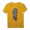 Glitched Skateboard T-Shirt mit Trippy Glitch Design – Stylische Streetwear für Skateboarder