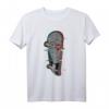 Glitched Skateboard T-Shirt mit Trippy Glitch Design – Stylische Streetwear für Skateboarder