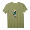 Girl Skateboarding Ollie Hubba Ledge Skater Queen T-Shirt – Trendiges Street Style Skateboard Shirt für Mädchen & Frauen, Perfekt für Back to School & Skateboarding Events