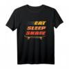 Eat Sleep Skate T-Shirt für Skater – Cooles Streetwear-Design, Perfekt als Geschenk für Freunde, Geschwister & Eltern