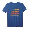 Eat Sleep Skate T-Shirt für Skater – Cooles Streetwear-Design, Perfekt als Geschenk für Freunde, Geschwister & Eltern