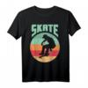 Skateboard Skate Vintage Retro Grafik Skateboarder T-Shirt – Stylishes Streetwear für Skater und Retro-Liebhaber