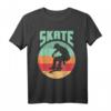 Skateboard Skate Vintage Retro Grafik Skateboarder T-Shirt – Stylishes Streetwear für Skater und Retro-Liebhaber