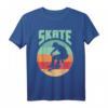 Skateboard Skate Vintage Retro Grafik Skateboarder T-Shirt – Stylishes Streetwear für Skater und Retro-Liebhaber