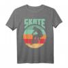 Skateboard Skate Vintage Retro Grafik Skateboarder T-Shirt – Stylishes Streetwear für Skater und Retro-Liebhaber