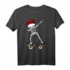 Dabbing Skelett Skater Lustiges Skateboard Dab T-Shirt – Perfekt für Halloween, Geburtstag & Weihnachten für Skate- und Skating-Fans