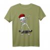 Dabbing Skelett Skater Lustiges Skateboard Dab T-Shirt – Perfekt für Halloween, Geburtstag & Weihnachten für Skate- und Skating-Fans