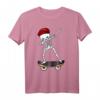 Dabbing Skelett Skater Lustiges Skateboard Dab T-Shirt – Perfekt für Halloween, Geburtstag & Weihnachten für Skate- und Skating-Fans