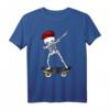 Dabbing Skelett Skater Lustiges Skateboard Dab T-Shirt – Perfekt für Halloween, Geburtstag & Weihnachten für Skate- und Skating-Fans