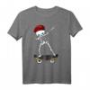 Dabbing Skelett Skater Lustiges Skateboard Dab T-Shirt – Perfekt für Halloween, Geburtstag & Weihnachten für Skate- und Skating-Fans