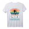 Unterschätze niemals einen alten Mann auf einem Skateboard T-Shirt – Perfektes Geschenk für Skater zu Weihnachten & Geburtstag