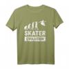 Skateboard Skater Skating Skatepark T-Shirt - Perfektes Geschenk für Skater zu Weihnachten & Geburtstagen mit coolem Affen-Design