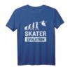 Skateboard Skater Skating Skatepark T-Shirt - Perfektes Geschenk für Skater zu Weihnachten & Geburtstagen mit coolem Affen-Design