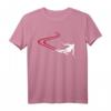 Alpin Ski Rennläufer T-Shirt – Für Skifans & Rennsportbegeisterte mit Schneespuren, klassisch geschnitten