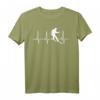 Ski T-Shirt - Skifahrer Geschenke & Herzschlag T-Shirts für Wintersportfans, Weihnachten & Geburtstag