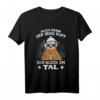 Hüttengaudi Apres Ski Party Faultier Skifahrer T-Shirt – Perfekt für den Skiurlaub, Skilehrer & Après-Ski Feier