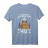 Hüttengaudi Apres Ski Party Faultier Skifahrer T-Shirt – Perfekt für den Skiurlaub, Skilehrer & Après-Ski Feier