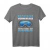 Lustiges Skispringen T-Shirt mit Wochenendvorhersage – Perfektes Geschenk für Skisprungfans, Trainer & Wintersportliebhaber