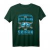 Herren Alter Mann auf Ski - Lustiges Skifahrer Rentner T-Shirt für Wintersportfans und Geschenke