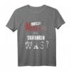 Lustiges Ski T-Shirt für Skifahrer - Winterurlaub & Extremsport Kleidung mit Spruch 'Wichtigeres T-Shirt'