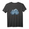 The Mountains Are Calling, Ski Urlaub & Skifahren T-Shirt – Lustiges Geschenk für Skifahrer, Snowboarder & Wintersportfans