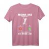Meine Ski rufen an Skifahren T-Shirt – Lustiges Wintersportmotiv für Skifahrer und Snowboarder, perfekt als Geschenk für Skiurlaub und Pistenfans