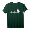 Ski Herzschlag Skifahren T-Shirt – Perfektes Geschenk für Skifahrer, Freestyle Fahrer und Schnee-Liebhaber in den Bergen