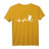 Ski Herzschlag Skifahren T-Shirt – Perfektes Geschenk für Skifahrer, Freestyle Fahrer und Schnee-Liebhaber in den Bergen
