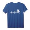 Ski Herzschlag Skifahren T-Shirt – Perfektes Geschenk für Skifahrer, Freestyle Fahrer und Schnee-Liebhaber in den Bergen