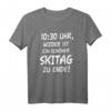 Schöner Skitag Shirt für Skifahrer und Apres Ski - Lustiges T-Shirt mit Spruch, perfektes Geschenk für Wintersportfans