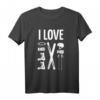 I love Skiing. Ich liebe Skifahren! Geschenk für Wintersportler – Perfektes Skifahrer T-Shirt für den Winterurlaub