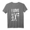 I love Skiing. Ich liebe Skifahren! Geschenk für Wintersportler – Perfektes Skifahrer T-Shirt für den Winterurlaub