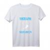 Ich brauche keine Therapie Ich muss nur Skifahren T-Shirt – Lustiges Wintersport Geschenk für Männer und Frauen, perfekt für Bergliebhaber & Skifans