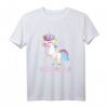 Ski Shirt für Mädchen & Frauen mit Einhorn & Skihorn Motiv - Perfektes Winter- und Skiurlaub-Outfit, Geschenkidee zu Weihnachten & Geburtstag