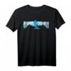 Skifahren Herzschlag T-Shirt – Das perfekte Geschenk für Skifahrer zu Geburtstag, Weihnachten & Abschlussfeier
