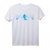 Skifahren Herzschlag T-Shirt – Das perfekte Geschenk für Skifahrer zu Geburtstag, Weihnachten & Abschlussfeier