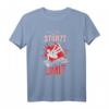 Wer nicht herunterfällt, reitet nicht an der Grenze Skifahrer Geschenk T-Shirt – Lustiges Wintersport Shirt für Skiurlaub & Après-Ski