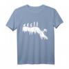 Lustiges Skifahrer T-Shirt mit Evolution Design – Perfektes Geschenk für Wintersportfans, Familie & Apres Ski Partys
