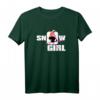 Schnee Skifahren Skifahrer Mädchen T-Shirt - Perfektes Geschenk für Skiliebhaberinnen und Schneemädchen