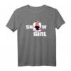 Schnee Skifahren Skifahrer Mädchen T-Shirt - Perfektes Geschenk für Skiliebhaberinnen und Schneemädchen
