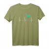 Bodyboarder Surfer Herzschlag EKG Puls T-Shirt – Perfektes Geschenk für Wellenreiter und Wassersportler