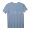 Bodyboarder Surfer Herzschlag EKG Puls T-Shirt – Perfektes Geschenk für Wellenreiter und Wassersportler