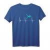 Bodyboarder Surfer Herzschlag EKG Puls T-Shirt – Perfektes Geschenk für Wellenreiter und Wassersportler